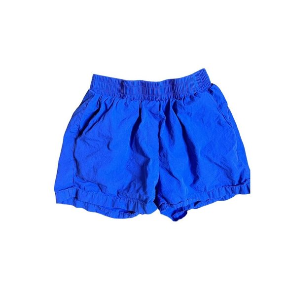 Womens Leighton Shorts Small Cobalt Blue Elastic Waist Lounge Pull On - Picture 3 of 5